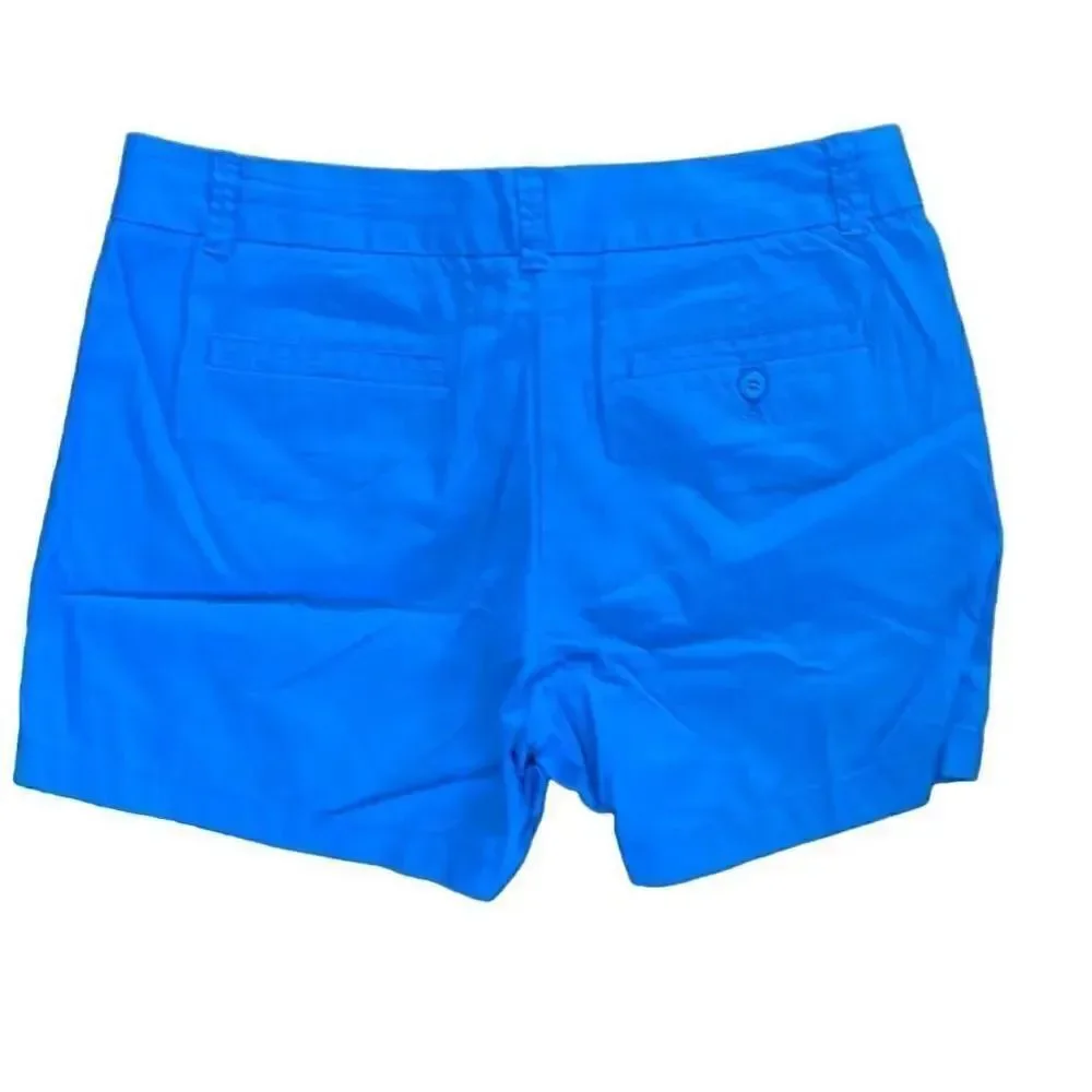 JCrew chino shorts, royal blue in color size 8